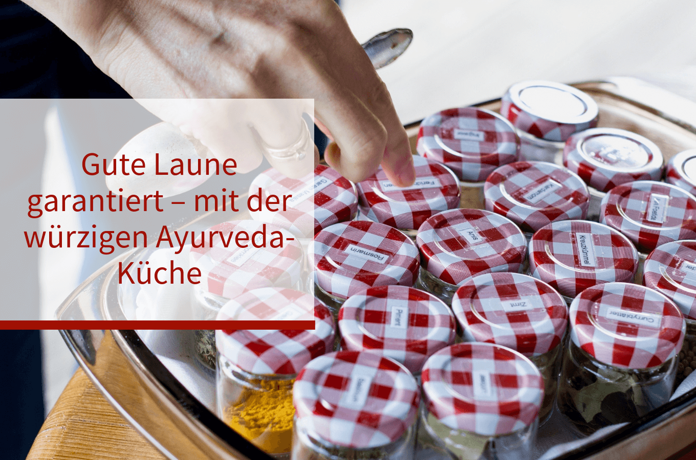 Titelbild Schale mit ayurvedischen Gewürzen