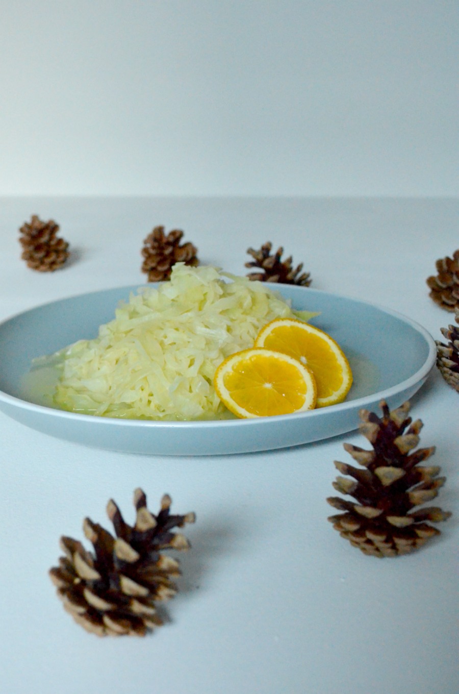 Weisskohl mit Orange