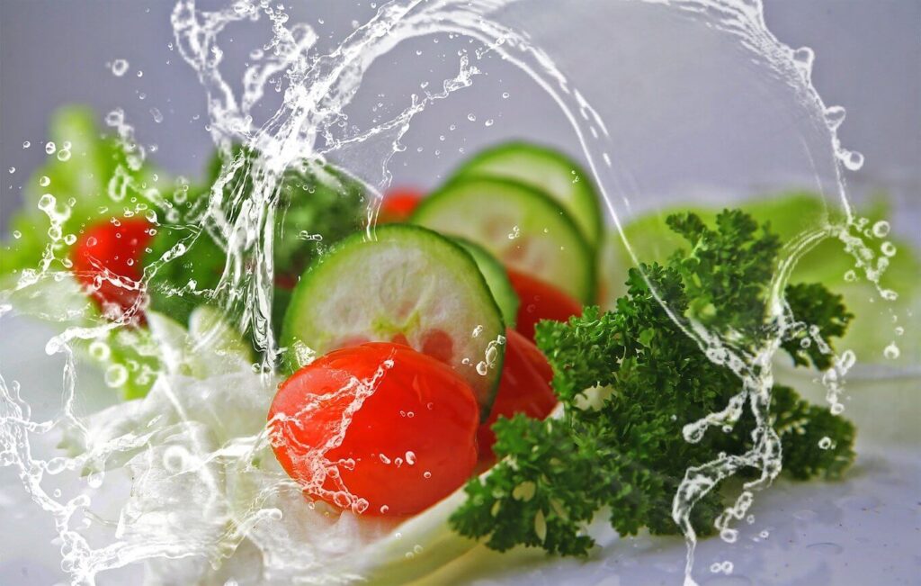 Frisches Gemüse ist die Basis einer vegetarischen Kost